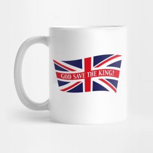 God Save The King! (England / Great Britain / United Kingdom / Wave) Mug